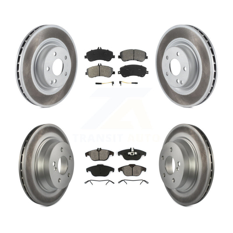 Transit Auto KGS-100972 Disc Brake Kit for 2010-2015 Mercedes-Benz GLK250, Mercedes-Benz GLK350 - Front and Rear