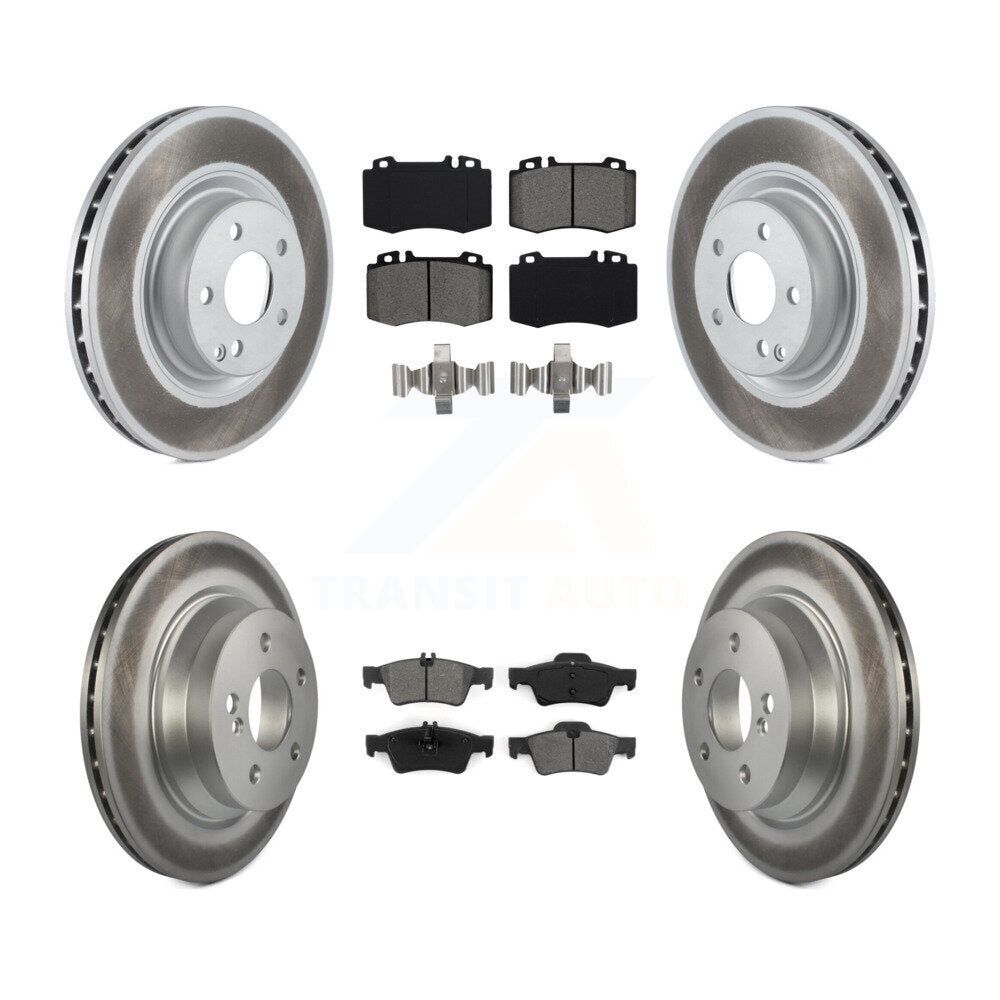 Transit Auto KGS-100973 Disc Brake Kit for 2006-2011 Mercedes-Benz CLS550, Mercedes-Benz E550, Mercedes-Benz CLS500 - Front and Rear