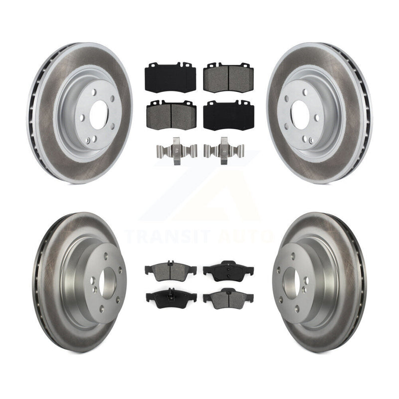 Transit Auto KGS-100973 Disc Brake Kit for 2006-2011 Mercedes-Benz CLS550, Mercedes-Benz E550, Mercedes-Benz CLS500 - Front and Rear