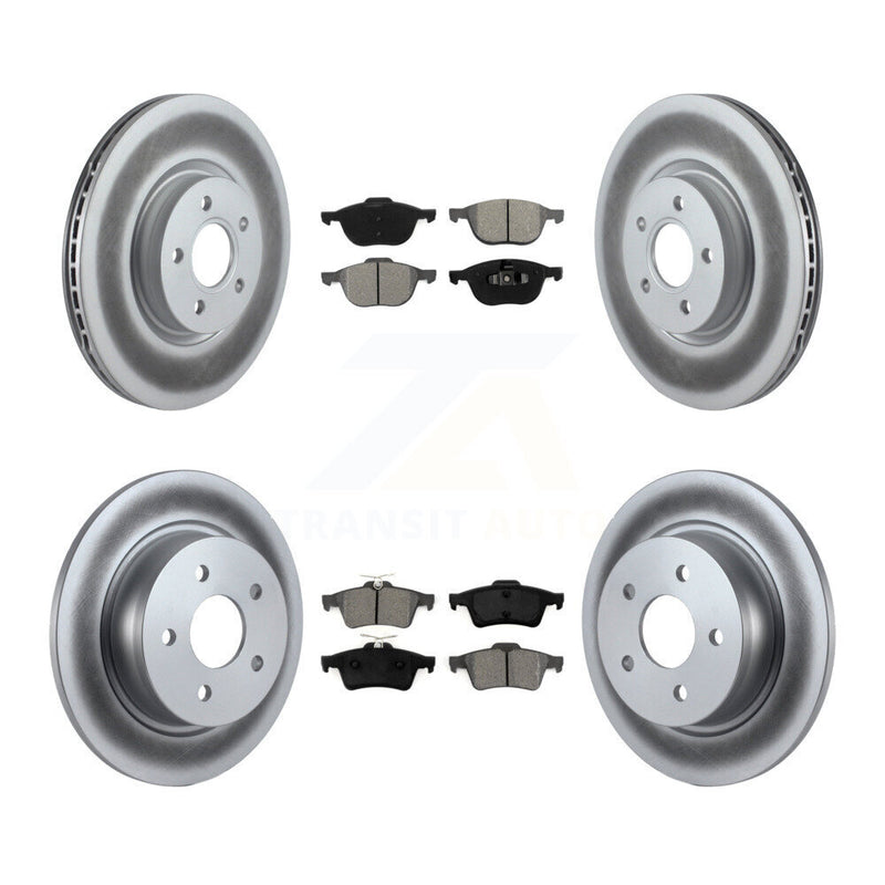 Transit Auto KGS-100974 Disc Brake Kit for 2014 Ford Transit Connect - Front and Rear