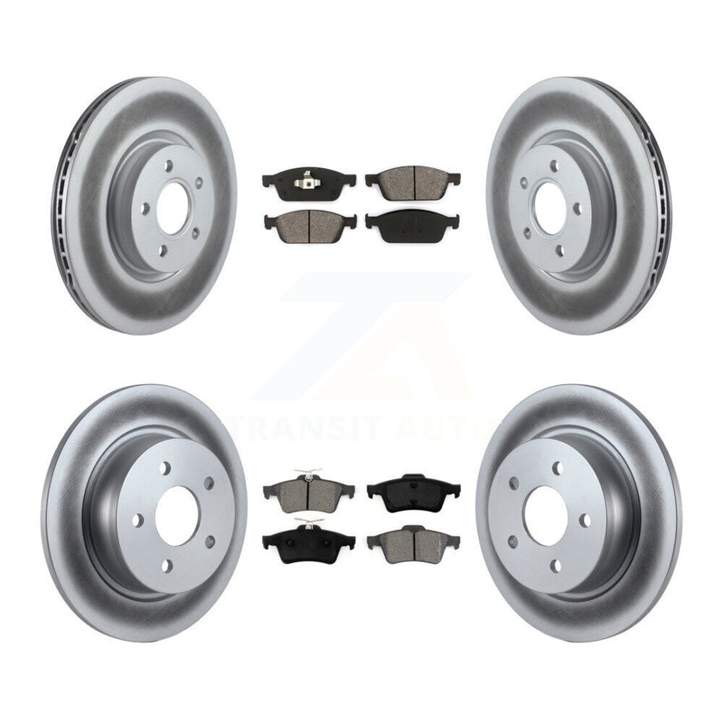 Transit Auto KGS-100975 Disc Brake Kit for 2013-2018 Ford Transit Connect, Ford Escape - Front and Rear