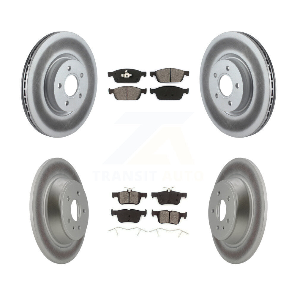Transit Auto KGS-100976 Disc Brake Kit for 2017-2019 Lincoln MKC, Ford Escape - Front and Rear