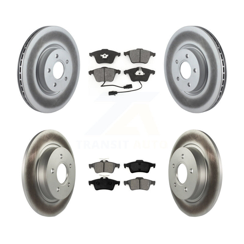 Transit Auto KGS-100977 Disc Brake Kit for 2004-2013 Volvo C70, Volvo S40, Volvo V50 - Front and Rear