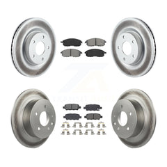 Transit Auto KGS-100978 Disc Brake Kit for 2007-2013 Nissan Altima - Front and Rear