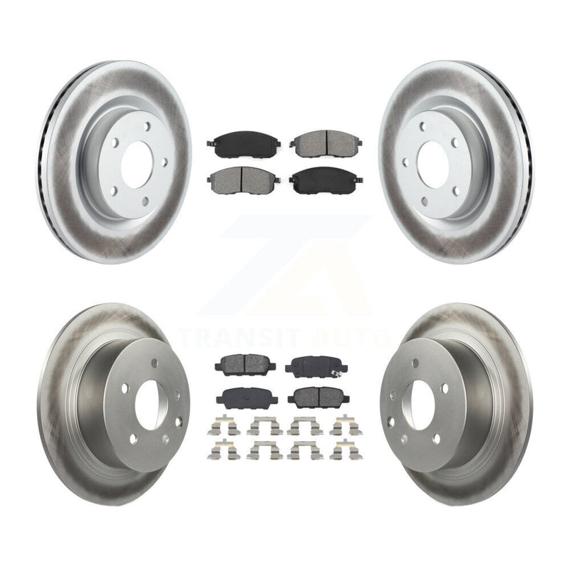 Transit Auto KGS-100978 Disc Brake Kit for 2007-2013 Nissan Altima - Front and Rear