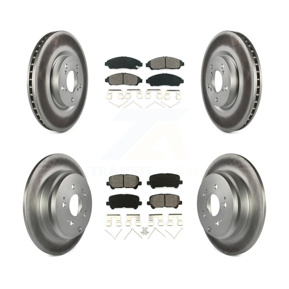 Transit Auto KGS-100979 Disc Brake Kit for 2007-2015 Acura ZDX, Honda Pilot, Acura MDX - Front and Rear