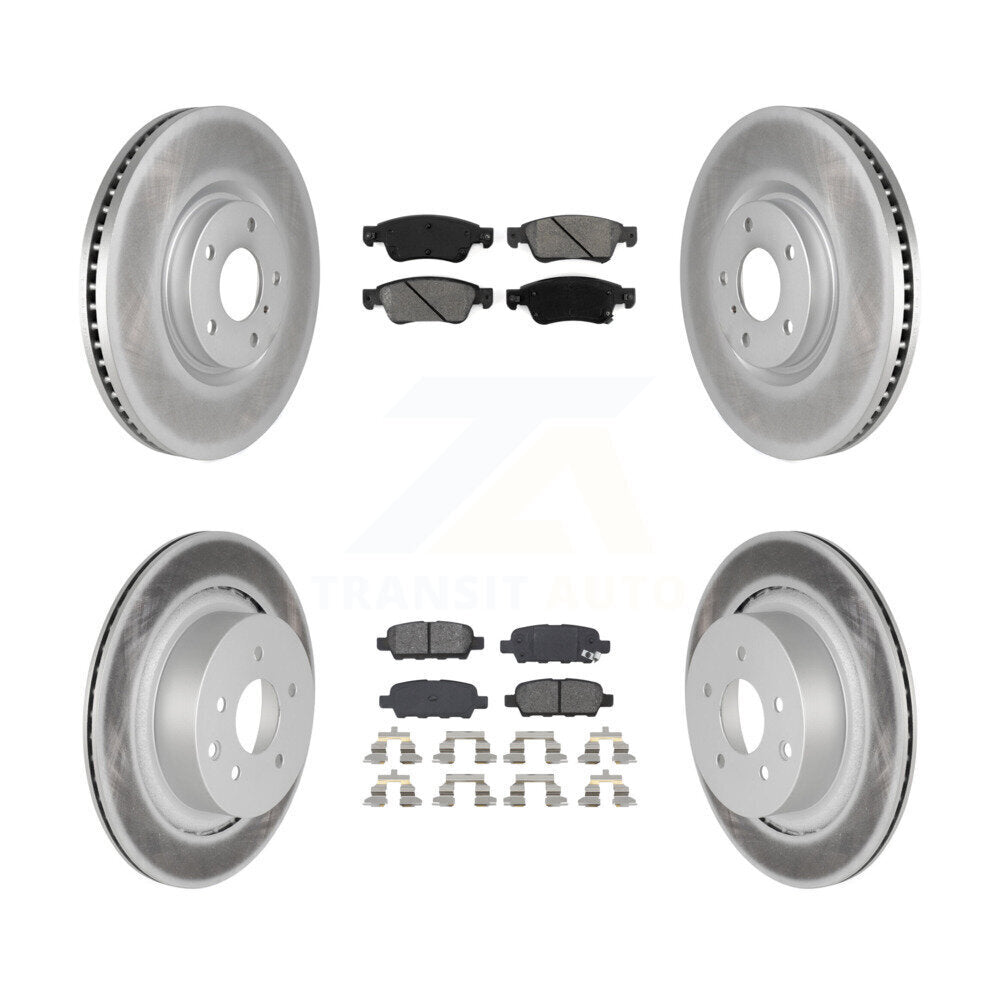 Transit Auto KGS-100981 Disc Brake Kit for 2007-2015 INFINITI Q60, INFINITI G35 - Front and Rear