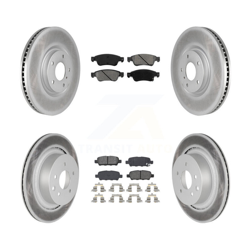 Transit Auto KGS-100981 Disc Brake Kit for 2007-2015 INFINITI Q60, INFINITI G35 - Front and Rear