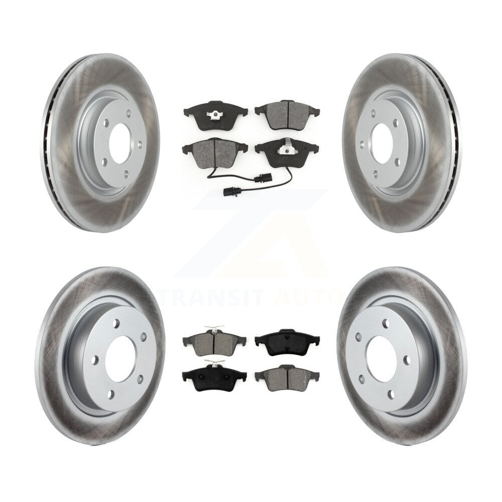 Transit Auto KGS-100982 Disc Brake Kit for 2007-2013 Mazda 3 - Front and Rear