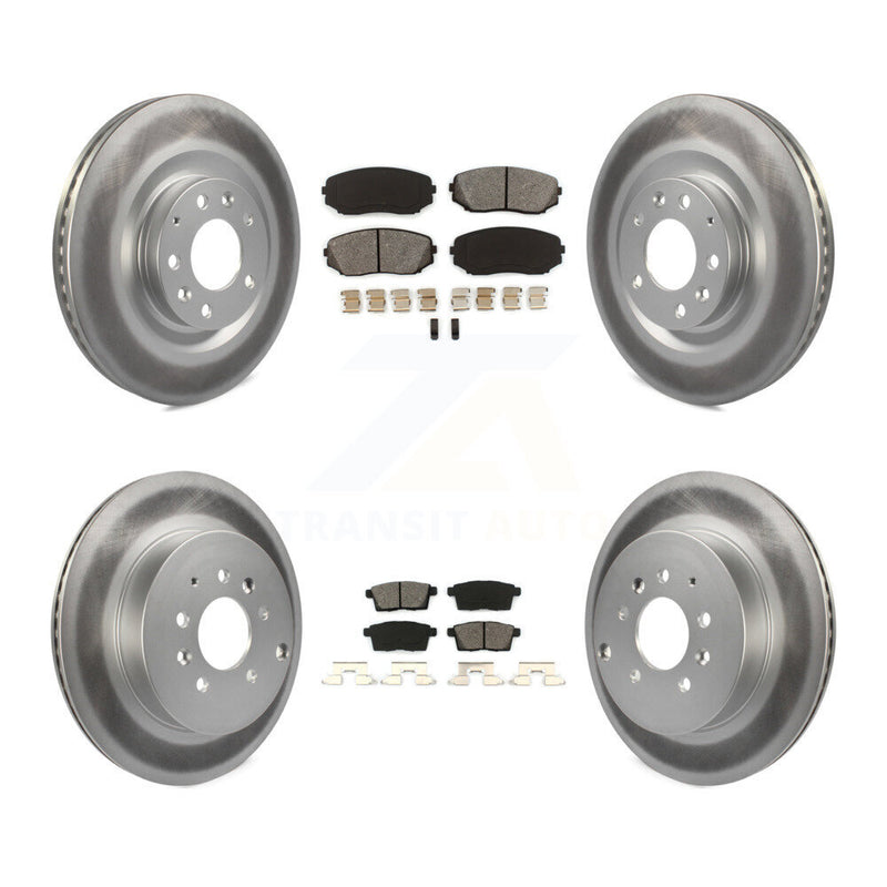 Transit Auto KGS-100983 Disc Brake Kit for 2007-2015 Mazda CX-9 - Front and Rear