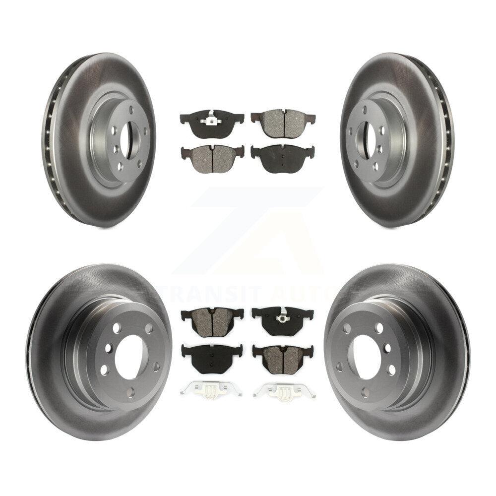 Transit Auto KGS-100986 Disc Brake Kit for 2009-2018 BMW X5, BMW X6 - Front and Rear