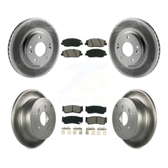 Transit Auto KGS-100989 Disc Brake Kit for 2007-2009 Hyundai Santa Fe - Front and Rear