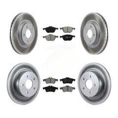 Transit Auto KGS-100991 Disc Brake Kit for 2013-2017 Ford C-Max, Ford Escape - Front and Rear