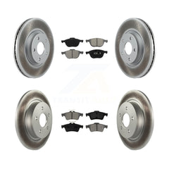 Transit Auto KGS-100993 Disc Brake Kit for 2004-2013 Volvo C30, Volvo C70 and More - Front and Rear
