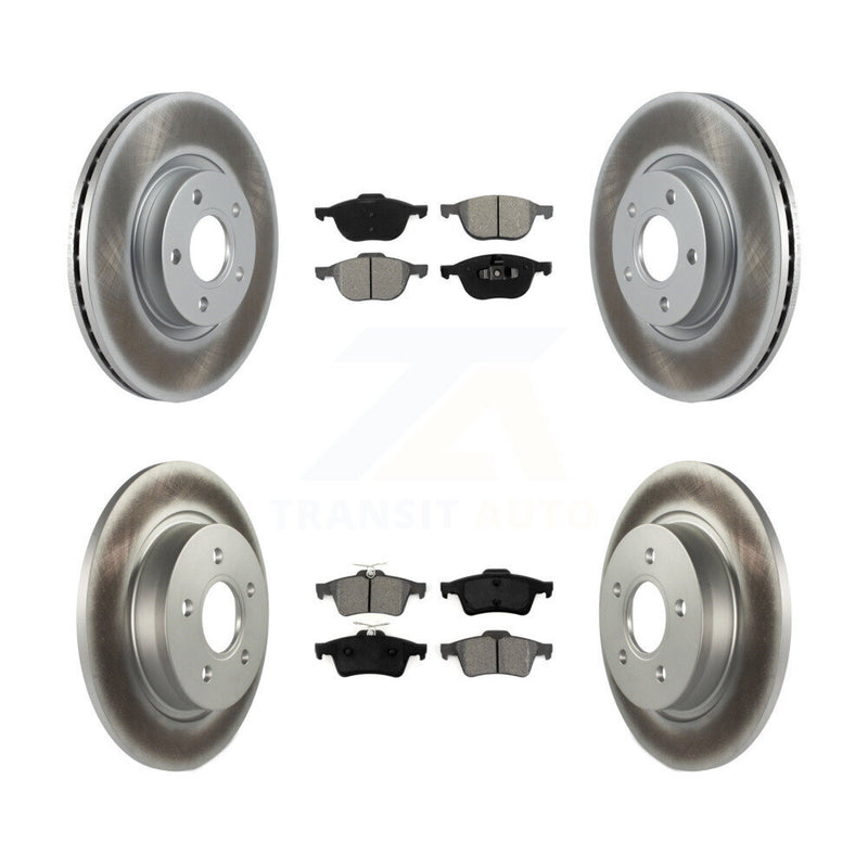 Transit Auto KGS-100993 Disc Brake Kit for 2004-2013 Volvo C30, Volvo C70 and More - Front and Rear