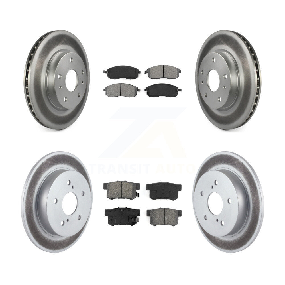 Transit Auto KGS-100999 Disc Brake Kit for 2007-2013 Suzuki SX4 Crossover, Suzuki SX4 - Front and Rear