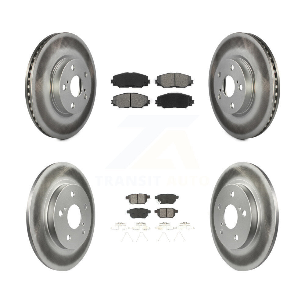Transit Auto KGS-101002 Disc Brake Kit for 2014 Toyota Matrix - Front and Rear