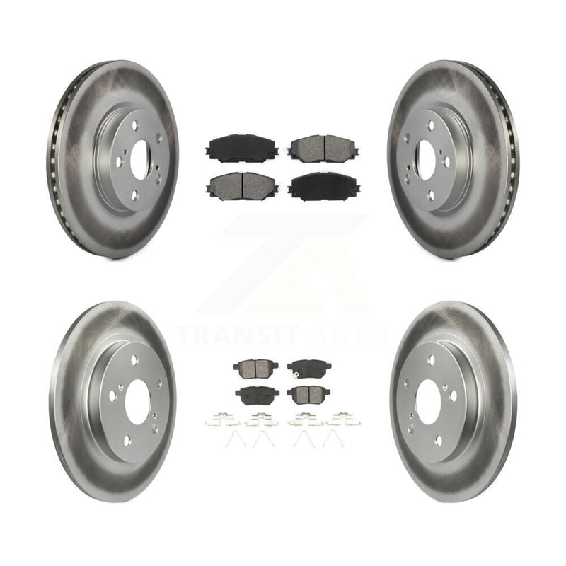 Transit Auto KGS-101002 Disc Brake Kit for 2014 Toyota Matrix - Front and Rear