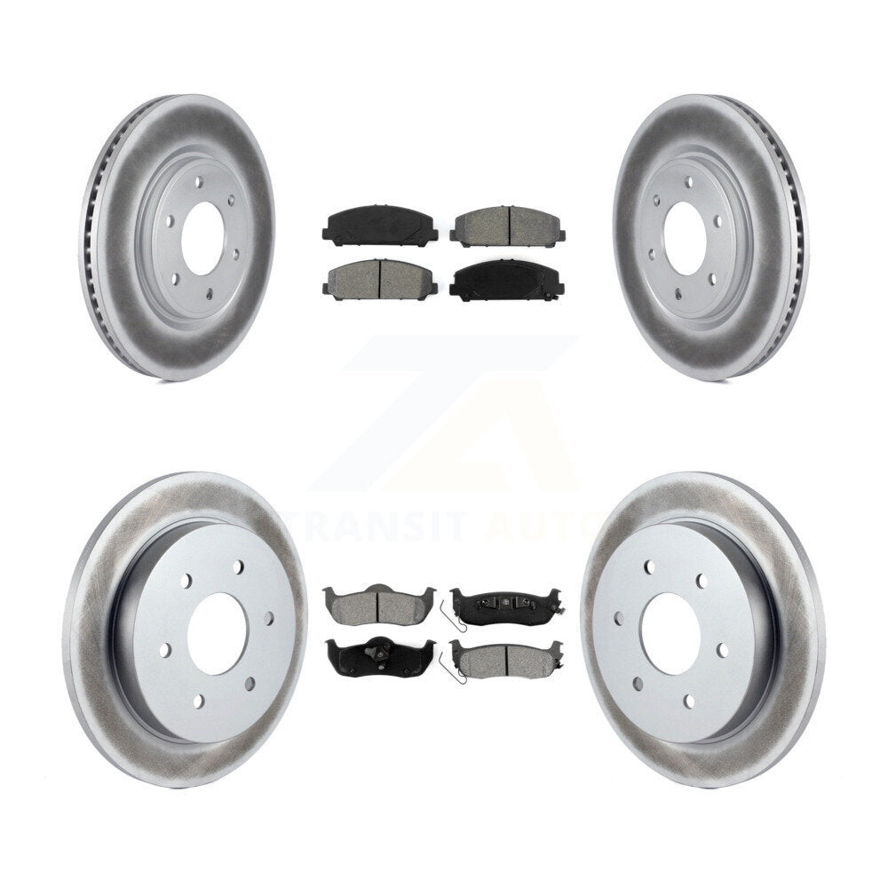 Transit Auto KGS-101003 Disc Brake Kit for 2007-2015 INFINITI QX56, Nissan Armada, Nissan TITAN - Front and Rear