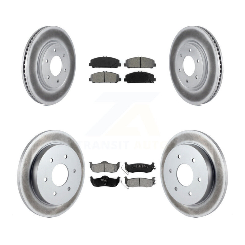 Transit Auto KGS-101003 Disc Brake Kit for 2007-2015 INFINITI QX56, Nissan Armada, Nissan TITAN - Front and Rear