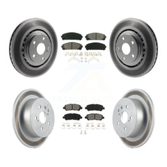 Transit Auto KGS-101006 Disc Brake Kit for 2008-2013 Toyota Highlander - Front and Rear