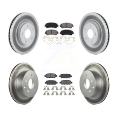 Transit Auto KGS-101009 Disc Brake Kit for 2008-2015 Nissan Rogue Select, Nissan Rogue - Front and Rear
