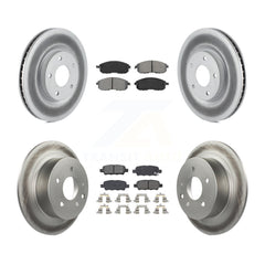 Transit Auto KGS-101010 Disc Brake Kit for 2007-2012 Nissan Sentra - Front and Rear