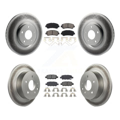 Transit Auto KGS-101011 Disc Brake Kit for 2007-2012 Nissan Sentra - Front and Rear