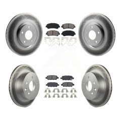 Transit Auto KGS-101012 Disc Brake Kit for 2014-2017 Nissan Juke - Front and Rear