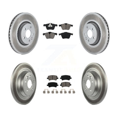 Transit Auto KGS-101013 Disc Brake Kit for 2008-2018 Volvo S60 Cross Country, Volvo V60 Cross Country and More - Front and Rear