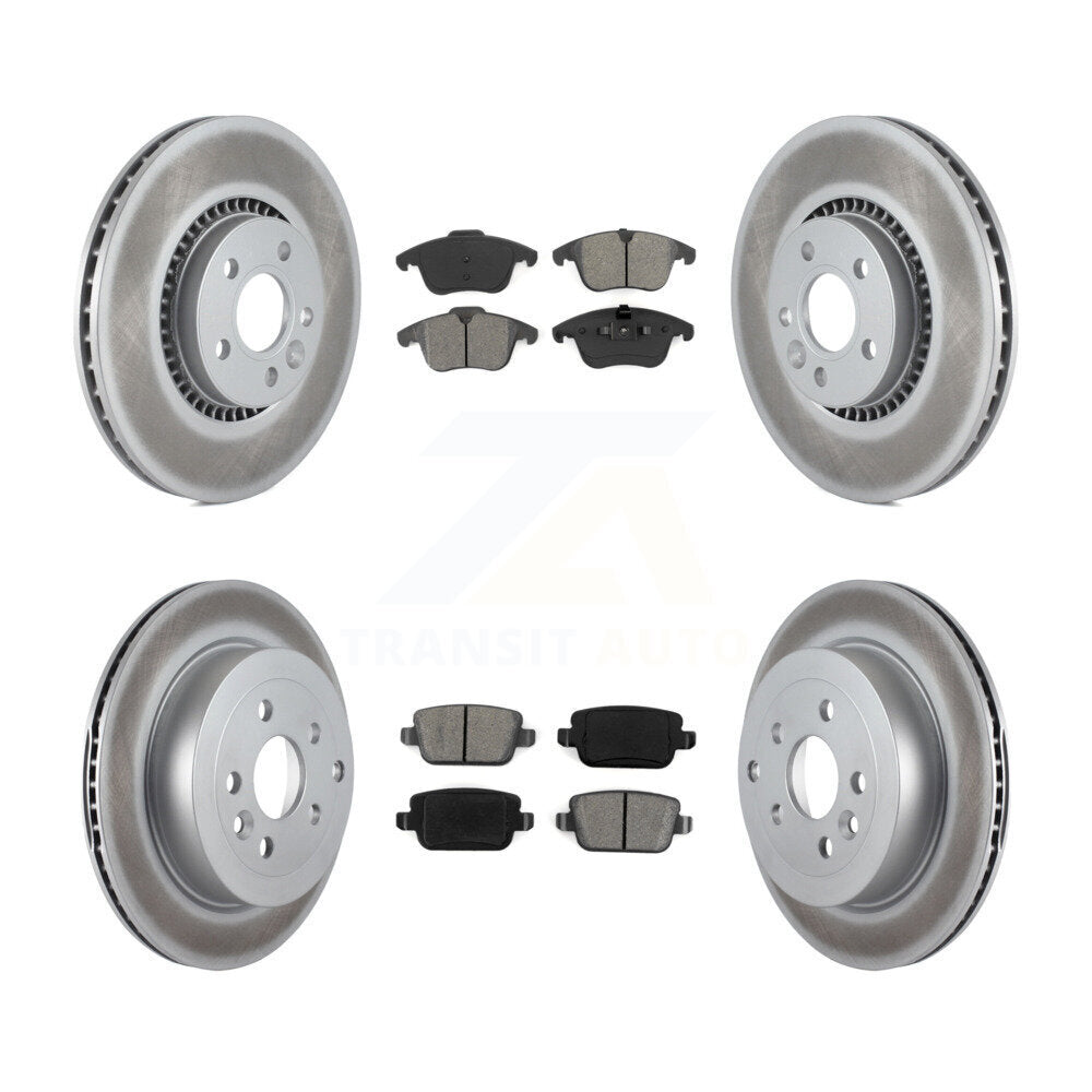 Transit Auto KGS-101014 Disc Brake Kit for 2008-2011 Land Rover LR2 - Front and Rear