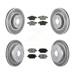 Transit Auto KGS-101014 Disc Brake Kit for 2008-2011 Land Rover LR2 - Front and Rear