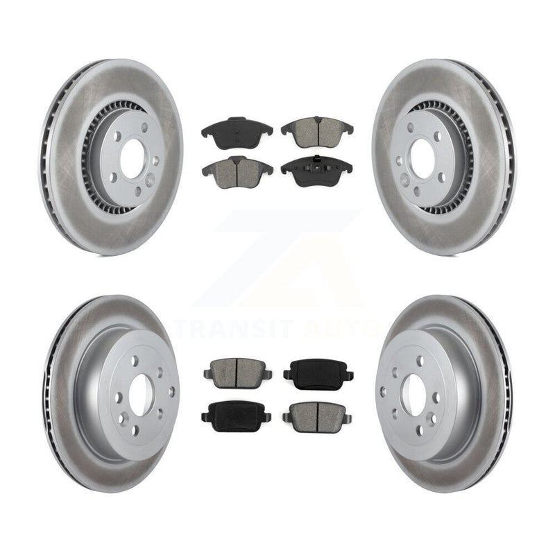 Transit Auto KGS-101014 Disc Brake Kit for 2008-2011 Land Rover LR2 - Front and Rear