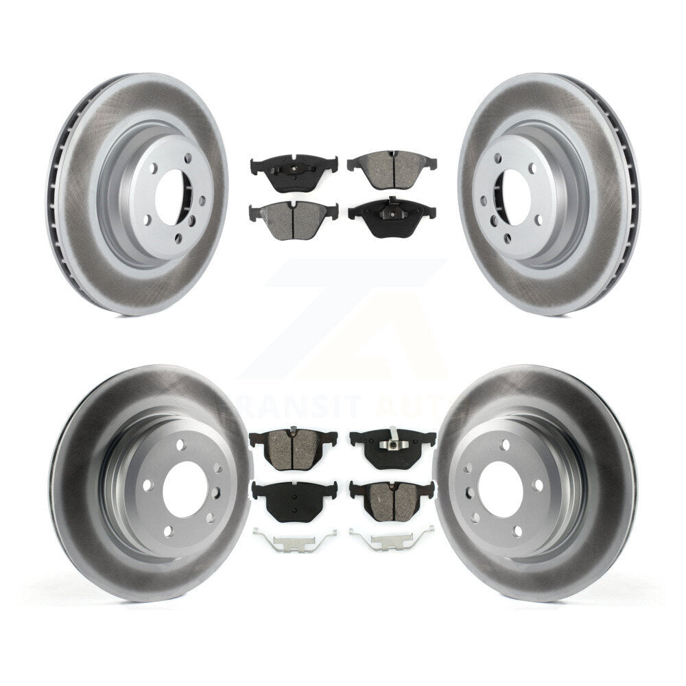 Transit Auto KGS-101016 Disc Brake Kit for 2007-2013 BMW X1, BMW 335i and More - Front and Rear