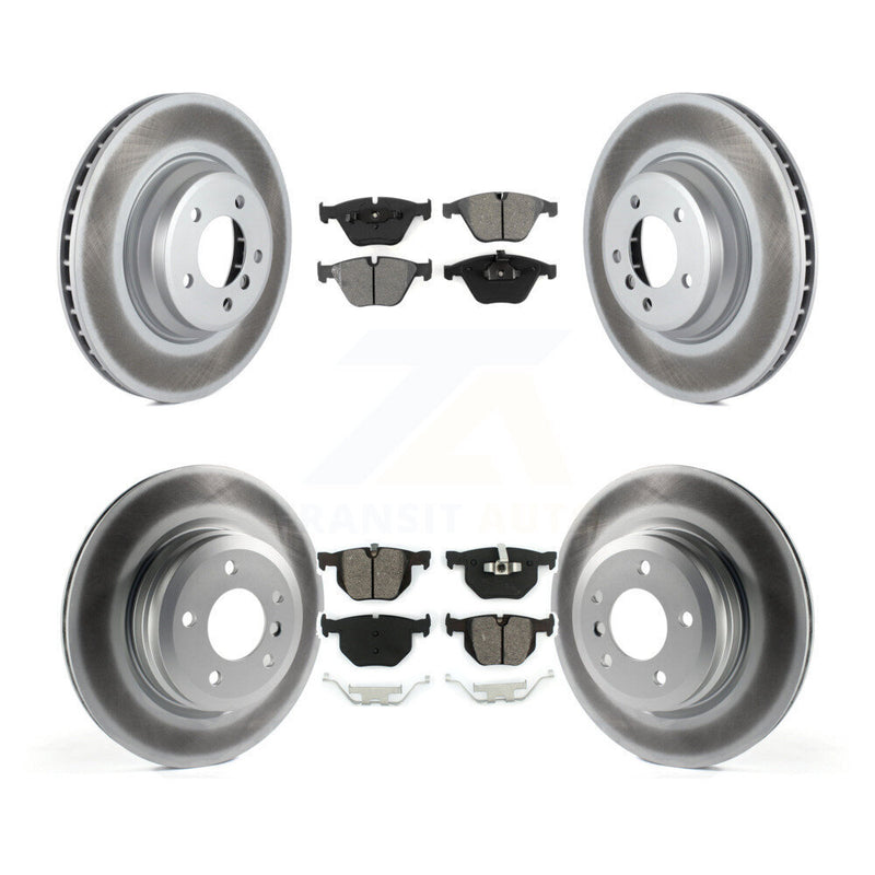 Transit Auto KGS-101016 Disc Brake Kit for 2007-2013 BMW X1, BMW 335i and More - Front and Rear