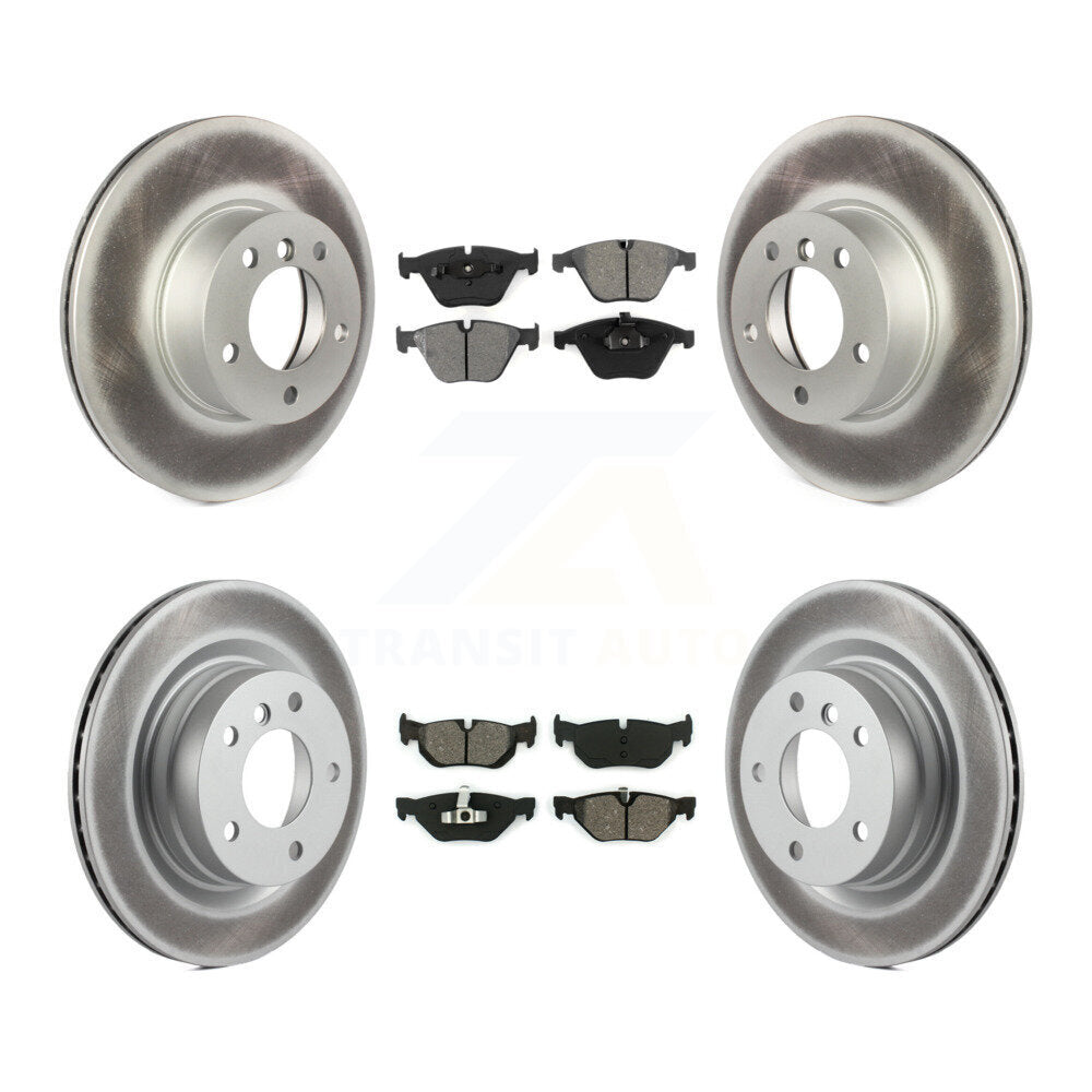 Transit Auto KGS-101018 Disc Brake Kit for 2008-2012 BMW 328i, BMW 323i - Front and Rear