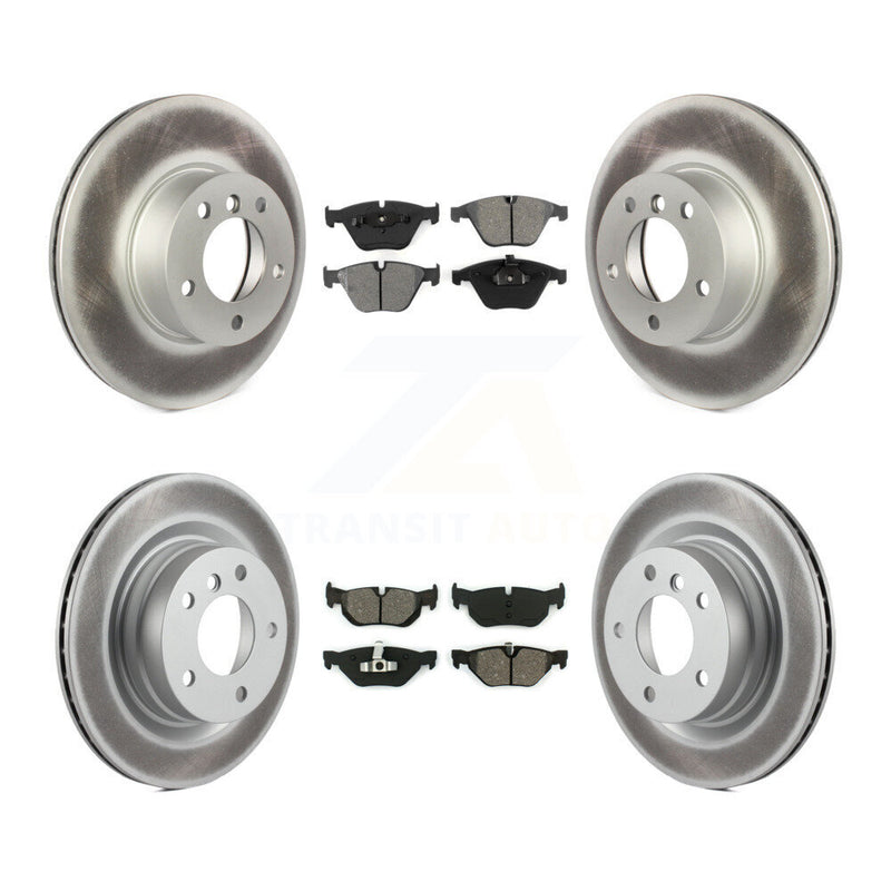 Transit Auto KGS-101018 Disc Brake Kit for 2008-2012 BMW 328i, BMW 323i - Front and Rear