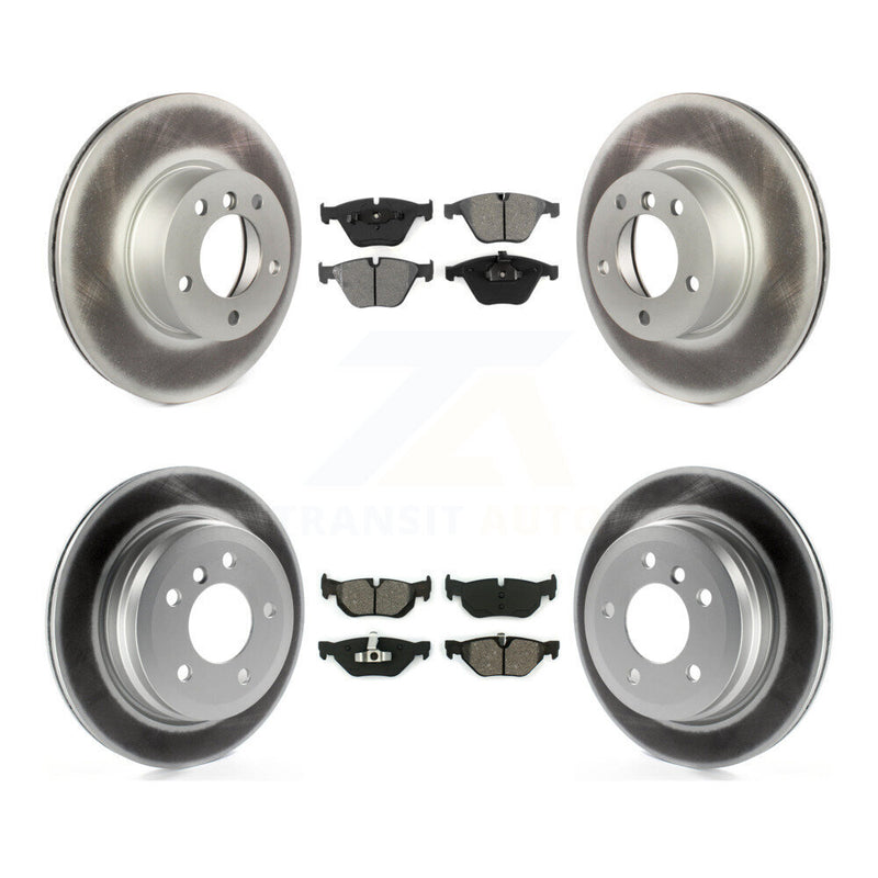 Transit Auto KGS-101019 Disc Brake Kit for 2008-2015 BMW X1, BMW 328i and More - Front and Rear