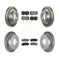Transit Auto KGS-101027 Disc Brake Kit for 2003-2009 Toyota FJ Cruiser, Toyota 4Runner - Front and Rear