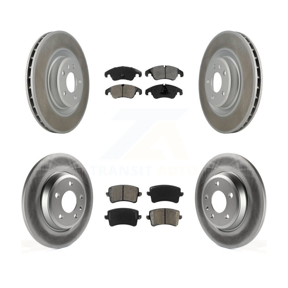 Transit Auto KGS-101030 Disc Brake Kit for 2009-2010 Audi Q5 - Front and Rear