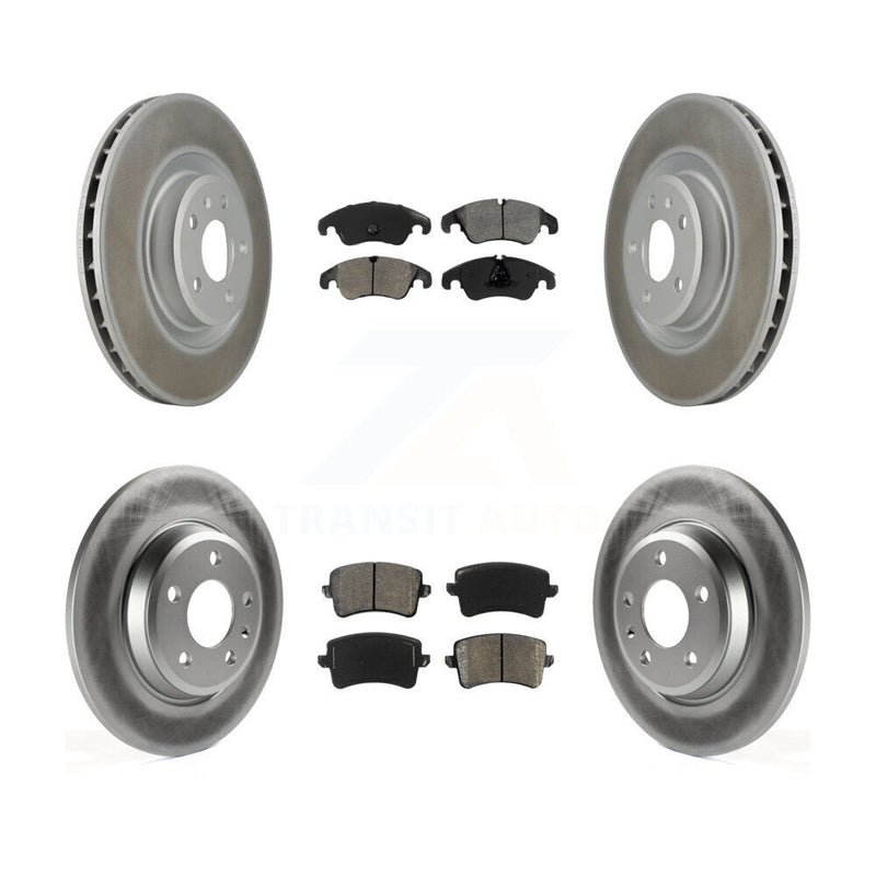 Transit Auto KGS-101030 Disc Brake Kit for 2009-2010 Audi Q5 - Front and Rear