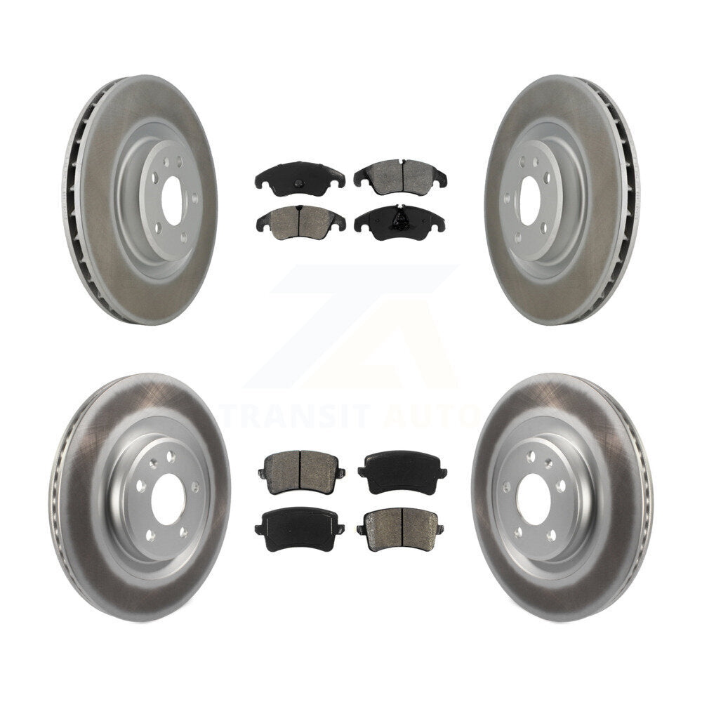 Transit Auto KGS-101031 Disc Brake Kit for 2011-2017 Audi Q5, Audi S5, Audi S4 - Front and Rear