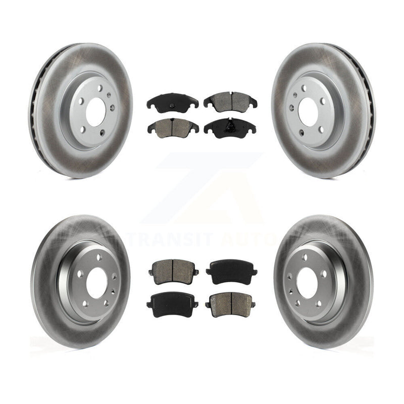 Transit Auto KGS-101032 Disc Brake Kit for 2008-2011 Audi A5, Audi A5 Quattro and More - Front and Rear