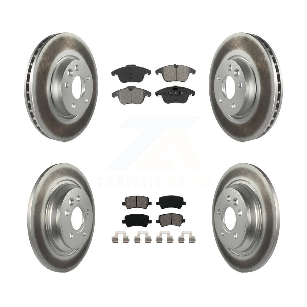 Transit Auto KGS-101035 Disc Brake Kit for 2013-2014 Volvo S60 - Front and Rear