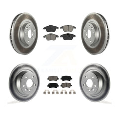 Transit Auto KGS-101037 Disc Brake Kit for 2012-2015 Land Rover Range Rover Evoque - Front and Rear