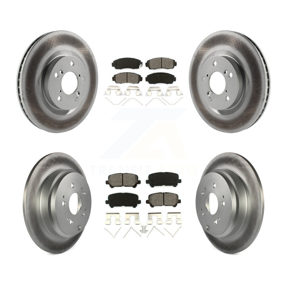 Transit Auto KGS-101039 Disc Brake Kit for 2011-2014 Honda Odyssey - Front and Rear