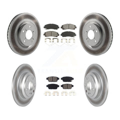 Transit Auto KGS-101040 Disc Brake Kit for 2009-2014 Acura TL - Front and Rear