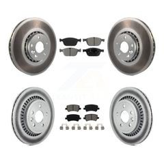 Transit Auto KGS-101049 Disc Brake Kit for 2010-2015 Volvo XC60 - Front and Rear