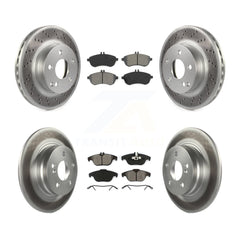 Transit Auto KGS-101056 Disc Brake Kit for 2008-2011 Mercedes-Benz C250, Mercedes-Benz C230 - Front and Rear