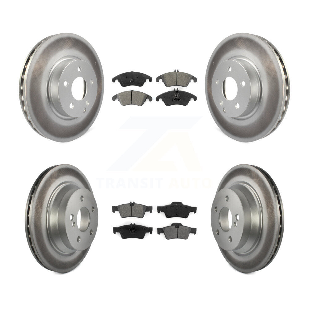 Transit Auto KGS-101060 Disc Brake Kit for 2011-2016 Mercedes-Benz E350, Mercedes-Benz E400 - Front and Rear